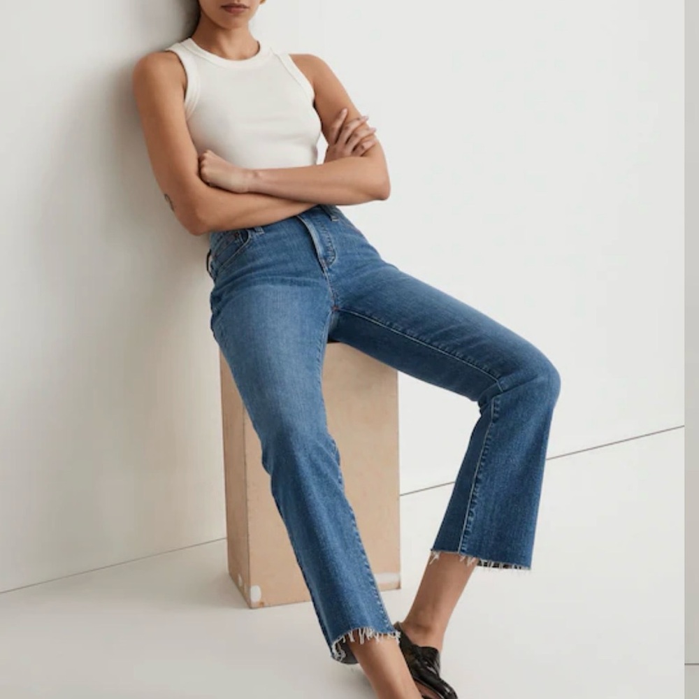 Madewell mid-rise kick out Jeans 26